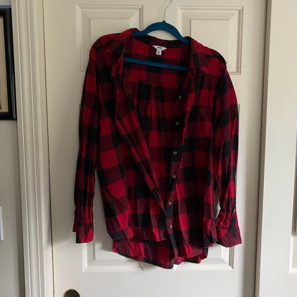 Sonoma Tops - Sonoma XXL Red Plaid Button-Up